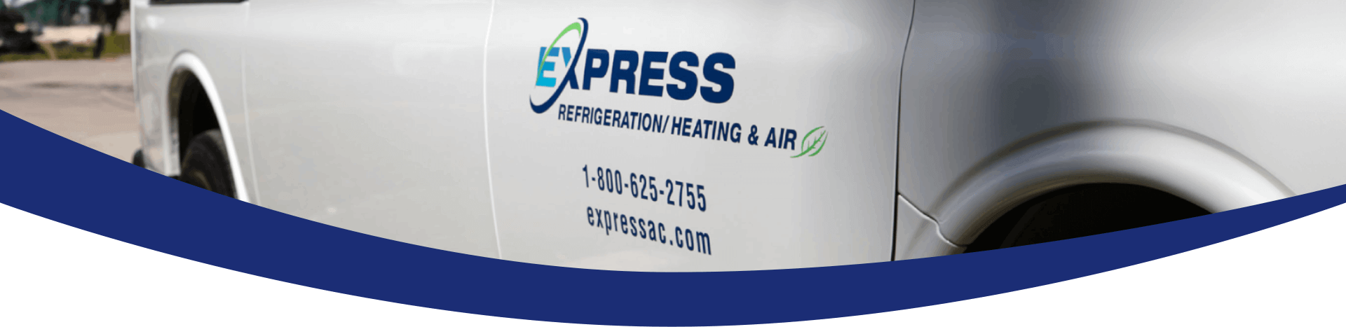 Van with Express contact info